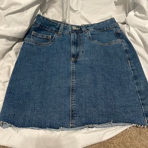 Jean skirt